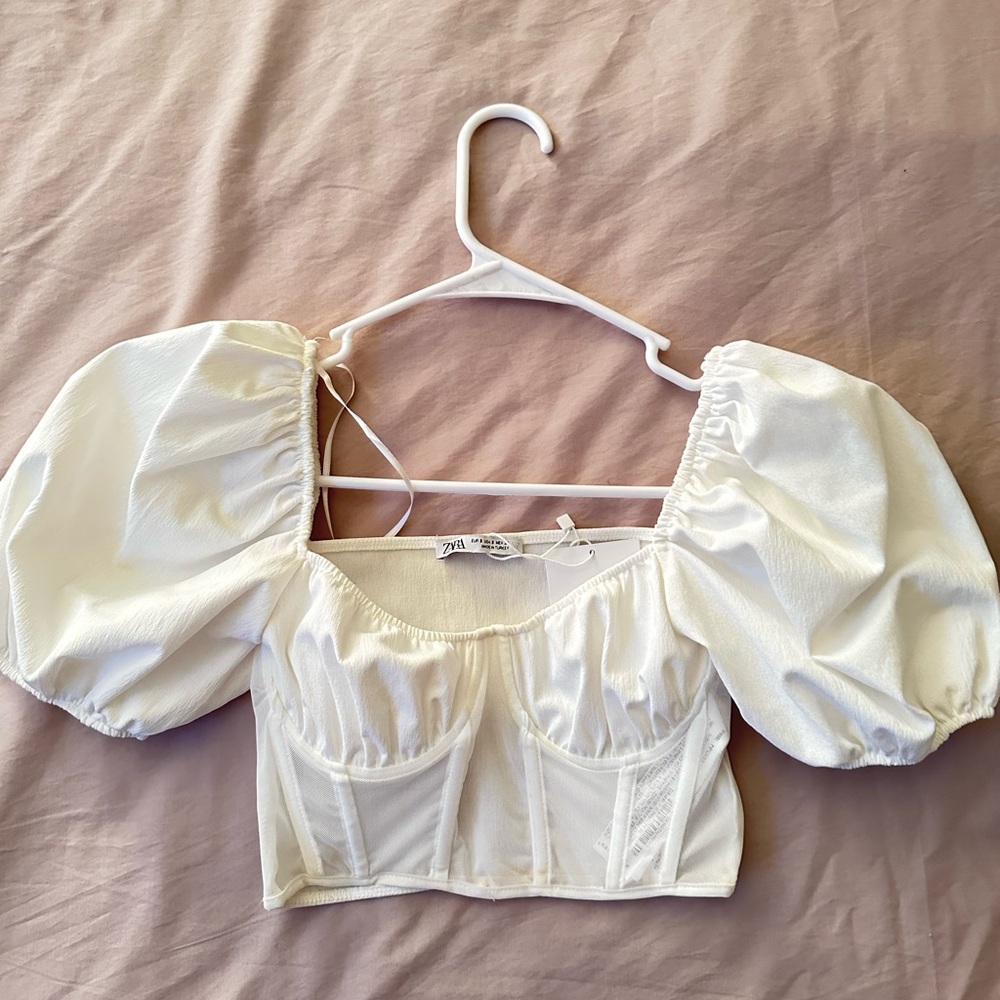 XS-Corset Brand new Zara. Cotton material
